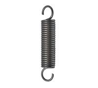 2pcs ressort d'extension 1.2mm diamètre du fil petits ressorts de tension 150-300mm longueur ressort d'extension, 1.2x10x260mm