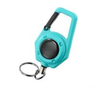 2pcs Retractable Keychain 80cm Steel Rope Anti-Loss(dark blue) | 80cm max stretch, automatic retraction, anti-loss design, secure hold, easy access