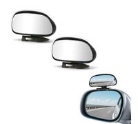 2Pcs rétroviseur conduite accompagnée,miroir d'angle mort à réglage 360°, | pour voiture Convient à la plupart des voitures, véhicules utilitaires, SUV