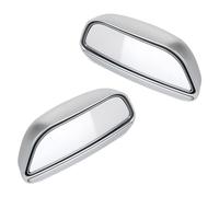 2Pcs Rétroviseur D'Angle Mort de Voiture, Retroviseur Conduite Accompagnée Grand Angle Ajustable À 360°, Miroir de Rétroviseur de Rechange Universel pour Camion Suv RV Van Motorbike