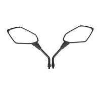 2pcs Rétroviseur Moto,KIMISS Moto Guidon Rétroviseur Couleur Fibre de Carbone 22mm Rétroviseur Universel pour ATV Scooter R1 R3 R25 X-MAX 300 X-MAX 125 NMAX