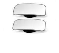 2PCS Rétroviseurs D'angle Mort Convexes, Miroir de Courtoisie Voiture Convexe Grand Angle HD, Rétroviseur Intérieur et Retroviseur Conduite Accompagnée Réglable à 360° Sans Cadre