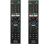 2Pcs Rmt-Tx300E Remotes Replaced, -Fit For Sony Bravia Tv Remote Control Rmttx300E 1-493-314-11 Kd-43X720E Kd-49Xe8396 Kdl-50Wf665 Kdl-43We755 Kd-65Xe7096 Kd-55X 720E