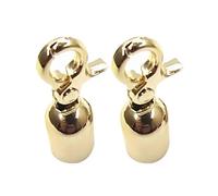 2pcs Rope Barrier End Stopper with Hook Bag Making Hardware Fitting Accessory Jikaix