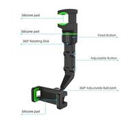 2Pcs Rotating Handle Cell Phone Mobile Phone Holder Desktop Holder