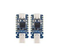 2PCS RP2350-USB-C Carte de Développement de Microcontrôleur à Double Cœur et Double Architecture pour la Carte de Développement pour Raspberry Pi