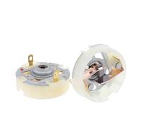 2Pcs RS550 electronic starter Carbon Brush Holder with Copper Brush Replace for RS550 / RS555 / RS545 electronic starter Accessories IINKUEYK