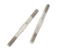 2pcs RV Tiner Tie Tie Tile haute résistance en acier M5 65 mm Remplacement anti-impact lourd pour Arrma 1/7 1/8 Série RC Pièces de voitures