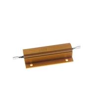 2PCS RX24 100W Aluminum Power Metal Shell Case Wirewound Resistor 0.5R 1R 2R 3R 4R 5R 6R 8R 10R 20R 25R 50R 100R 200R 500R 1Kohm NWPNLXEA(5R)