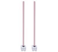 2PCS S Type Platinum Rhodium Thermocouple sonde WRP 100, tube de protection Corundum 300 mm, capteur à haute température, doubles styles filetés pour les fours industriels (L=225mm)