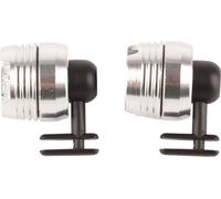 2PCS Sabots Chaussures Lampe frontale décorative en alliage d'aluminium ABS IPX5 Lampe frontale résistante à l'eau pour Thanksgiving