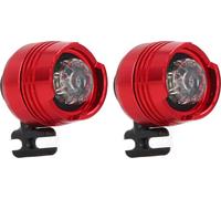 2PCS Sabots Chaussures Lampe frontale décorative en alliage d'aluminium ABS IPX5 Lampe frontale résistante à l'eau pour Thanksgiving