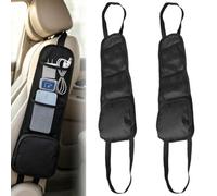 2Pcs Sac de Rangement Siège pour Land Rover Discovery 2000-2026 | Organisateur Latéral de Siège, Suspendu Multi Poches, Durable Bandes Élastiques, Installation Facile, pour Voiture Camion SUV