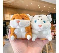 2pcs Sac D'école Pendentif Peluche Poupée Petit Tigre Poupée Porte-Clés Accessoires Voiture Porte-Clés