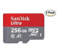 2PCS Sandisk Ultra 256 Go Micro SD SDXC Class 10 UHS-I 120Mb/s G