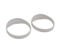 2PCS Sangle de Support de Genou Rotulien, Attelles de Genou Rotuliennes en Silicone Bande Stabilisatrice de Tendon Attelle Élastique avec Sac Portable pour la Course de