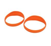 2PCS Sangle de Support de Genou Rotulien, Attelles de Genou Rotuliennes en Silicone Bande Stabilisatrice de Tendon Attelle Élastique avec Sac Portable pour la Course de