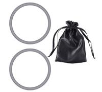 2pcs Sangles de Genou pour Tendon Rotulien, Bandes de Genou en Silicone avec Sachet de Rangement Bandes de Tendon Rotulien Flexibles Genouillère Élastique pour Homme Femme Pull Course Basket-Ball