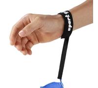 2pcs Sangles de Poignet Élastiques pour Gants de Ski et de Snowboard, Sangle de Sécurité pour Gants Sport Laisse Réglable pour Gants de Ski pour Femmes Hommes Gants Suspendus Alpiniste (Noir)