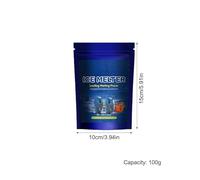 2PCS Sel De Deneigement, 100g*2 Fondant Glace D'Allée, Fonte De Glace Et Sel De Déneigement Pour Allées, Prêt À L'emploi Dès La Sortie Du Sac, Pour Garage, Trottoir, Route En Béton, Jardin, Toit
