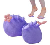 2pcs séparateurs d'orteil, correcteur de golion de confort multi-usage sans glissement, entraîneur l'arche à pied portable, exerciseur jambe pour la mise en forme, le massage, l'exercice des or