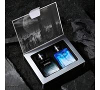2pcs "Série Langage Floral" Coffret Cadeau d'Aromathérapie, Édition Limitée Premium Coffret Cadeau de Liquide Parfumé Sans Flamme, Mélange de Parfums Floraux et Fruités, Apportant une Fragrance Fraîch