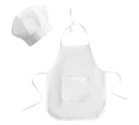 2PCS / Set Baby Chef Tenue Mignon Chatte et Tablier pour Tout-Petit et Tablier pour Les photoshoots déguiser de 1 à 2 Mois pour Enfants pour bébé