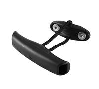 2pcs / Set poignées de Kayak avec vis durables en Nylon Noir canoë Bateau Tirer poignée de Transport avec Cordon Avant arrière Accessoires de Remplacement