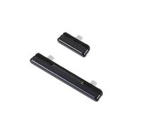 2pcs / Set pour Samsung Galaxy S10e G970 Nouveau Jeu de Touches de Boutons latéraux Touches de Bouton d'alimentation et de Volume - Noir