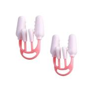 2pcs Shaper de Nez Invisible, Clip de Levage de Nez, Outil de Correcteur de Lisseur de Pont de Nezs Large pour Femmes Hommes, Appareil de Beauté Non Chirurgical Indolore pour Le Travail à Domicile