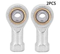 2pcs SI6T/K Filetage Femelle Rod End Joint Roulement Auto-Lubrifiant Palier Articulé pour Machines Industrielles