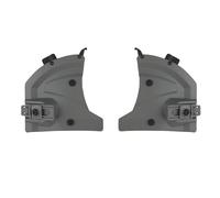 2Pcs Side Guide Rail Mount Ear Protection Helmet Accessories Ears Protective Guard for Halloween Cosplay Movie Prop Paintball CS Game