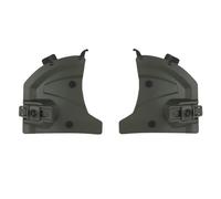 2Pcs Side Guide Rail Mount Ear Protection Helmet Accessories Ears Protective Guard for Halloween Cosplay Movie Prop Paintball CS Game