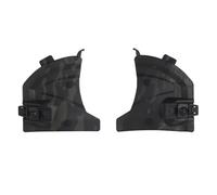 2Pcs Side Guide Rail Mount Ear Protection Helmet Accessories Ears Protective Guard for Halloween Cosplay Movie Prop Paintball CS Game