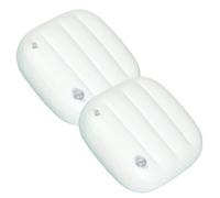 2Pcs Siège D'appoint Gonflable, Siege Rehausseur De Spa Coussin De Siège Rehausseur Lesté pour Spa Coussin De Dossier De Siège D'appoint Coussin Baignoire, pour Spas (40 X 38cm)