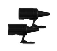 2PCS Sifflet Ultrason Anti-Gibier (Animaux Sauvages,Chien, Sangliers, Fox, Lièvres, Cerfs) Animaux Dispositifs d'Alarme pour Moto Auto Véhicules SUV ATV (Noir)