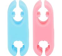 2pcs silicon Haustier Selfie Clip Hunde Katze Fotografie Requisiten anziehen Aufmerksamkeitsfotos Trainingsinstrument