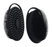 2pcs Silicone Body épurateur, 2-in-1 Double Side Body Wash Scurpor, Soft Silicone Shower Brush, Brush exfoliant suspendu pour les hommes des femmes..
