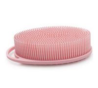 2pcs Silicone Body Scurpor 2-in-1 Double côté body laver laver doux non glipage Brosse de douche suspendue en silicone Loofah Exfoliant Style 3