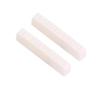 2Pcs Sillet de chevalet, pont de Guitare Pièces de rechange d'instrument pour LP 6 Cordes Guitare Électrique