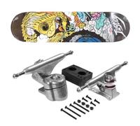 2Pcs Skateboard Trucks - 1.85KG Surf Skateboard Trucks Adapter Rear | Heavy Duty Aluminum Alloy Skateboard Stage Trucks Accessories for YOW