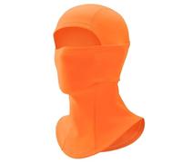 2Pcs Ski Mask Face Winter Women Men Inner Cap Cycling Skiing Thermal Windproof pour Sports Ski Extérieur(Orange)