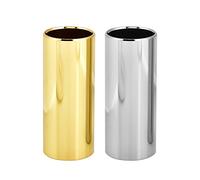 2pcs slides de guitare, slide de guitare en acier inoxydable accessoires pour guitare folk électrique