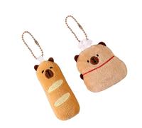 2pcs Soft Animal Plux À Pendu De Porte-curse Pour Décoration Unique Colorce Coudeur Cartois Cartouche Bandoulière