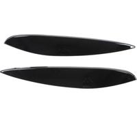 2pcs sourcils phares gauche droite ABS -remplacement pour Benz Smart 453 Fortwo Forfour 2015-2020 GLOSSY NOIR