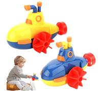 2pcs sous-Marin Jouet Mignon Cool & Fun Wind up Jouet sous-Marin baignoires Jouets de la Piscine -Marine Favors pour garçons et Filles remplisseurs de Sac Sac