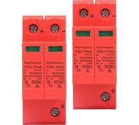2Pcs SPD Protective Devices DC Photovoltaic Arrester 2P 40KA FXD1?PV40