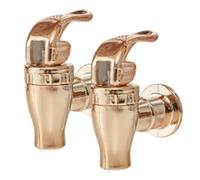 2pcs Spigot pour le distributeur de boissons, Spigot d'eau Push-Type PP, idéal pour le distributeur, la carafe, le robinet de remplacement