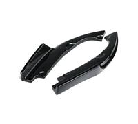 2pcs Splateur De Pare-Chocs Arrière Spoilers Côté Caillou pour Civic 2016 2017 2018 2019 2020 2021 YTdhfDGJ(Glossy Black)