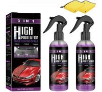 2PCS Spray Anti-Rayures Pour Voiture Spray Nano Anti Rayures 3 En 1 2025 Spray Anti Rayure Verre Liquide Pour Voiture EFFACE RAYURE